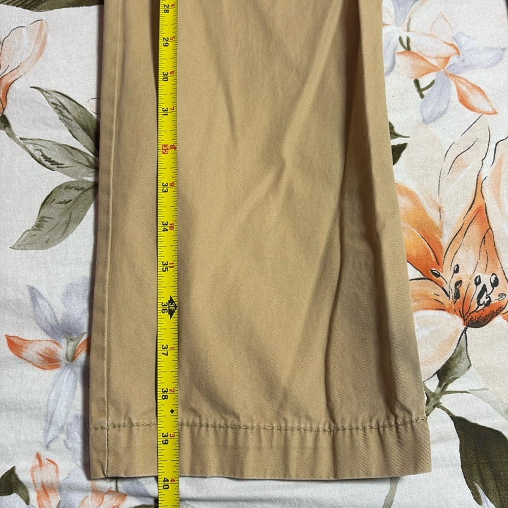 American Eagle Outfitters Dark Khaki Original Straight Pants 32x32 - Picture 11 of 11